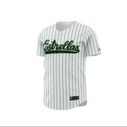 2024-2025 OFFICIAL Estrellas Orientales Full Button Jersey - Pinstripe