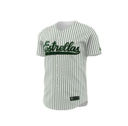 2024-2025 OFFICIAL Estrellas Orientales Full Button Jersey - Pinstripe