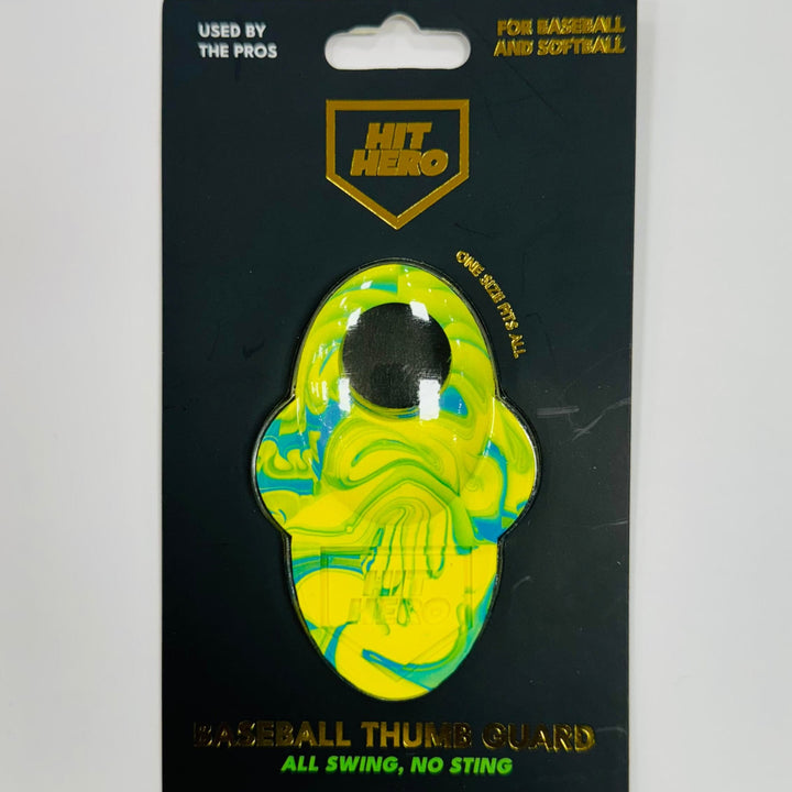 Hit Hero Baseball Thumb Guard_BabyBlue/Yellow