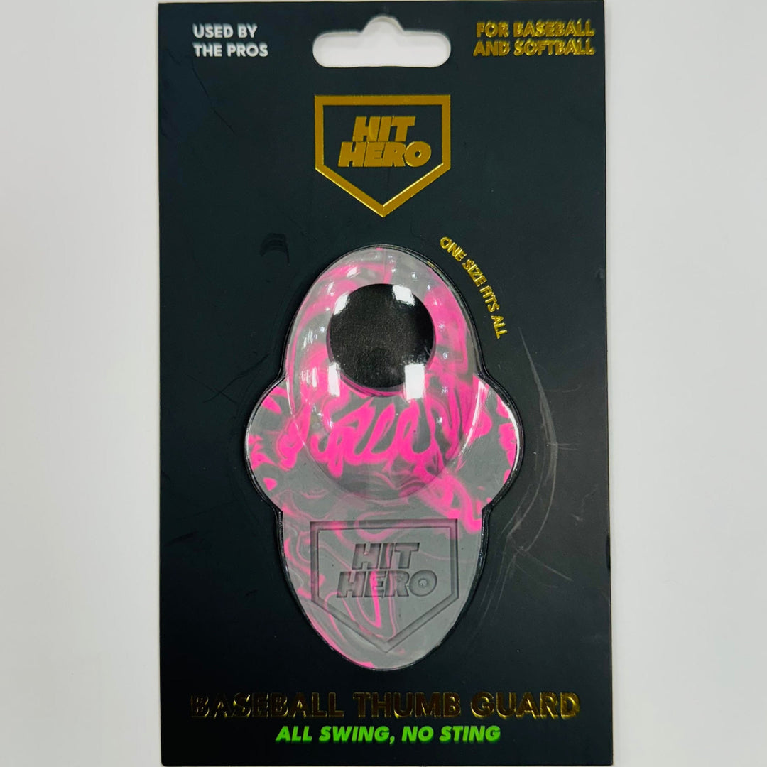 Hit Hero Baseball Thumb Guard_Gray/LightPink