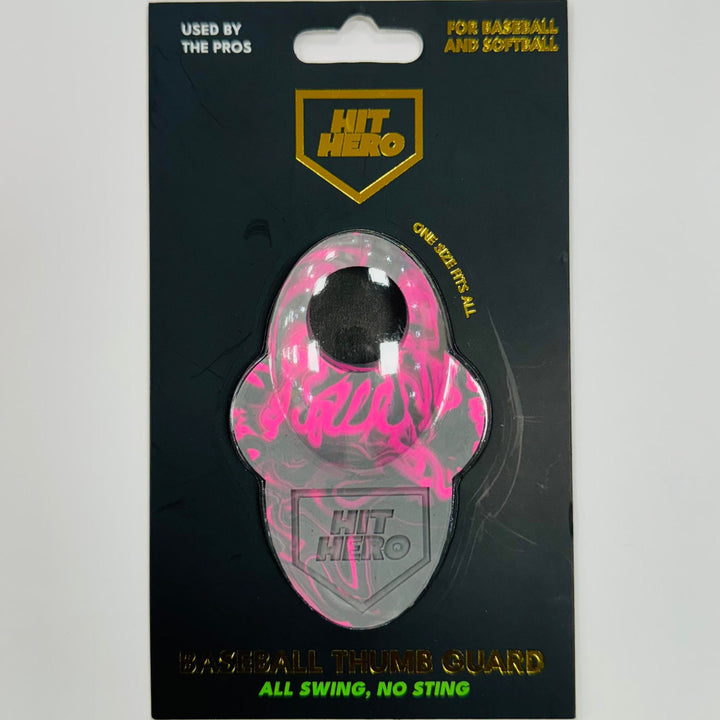 Hit Hero Baseball Thumb Guard_Gray/LightPink