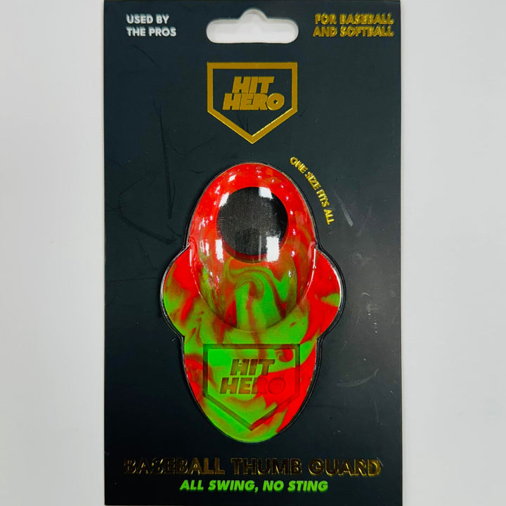 Hit Hero Baseball Thumb Guard_Green/Red