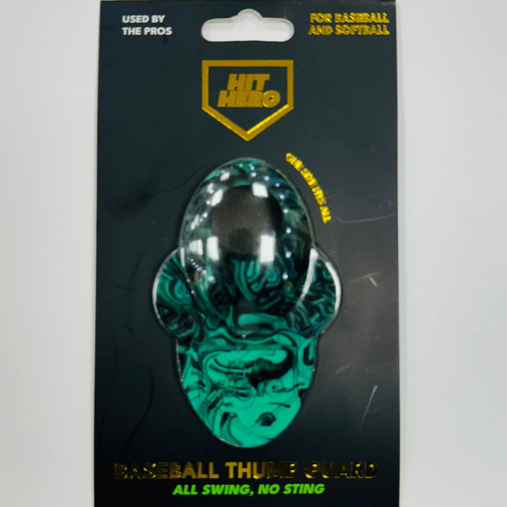 Hit Hero Baseball Thumb Guard_Turquoise/Black