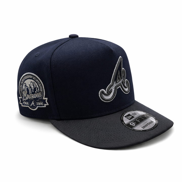 Atlanta Braves 950AF Curved 40th Anniversary Snapback
