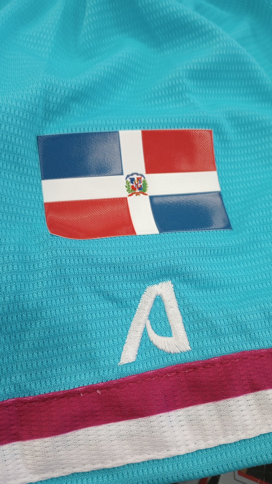 Men's Serie del Caribe 2024 OFFICIAL Dominicana Jersey - Teal