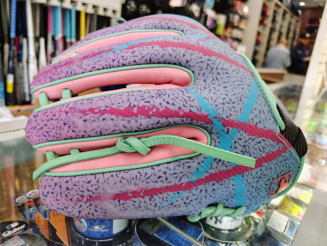 Rawlings REV1X 11.75" Baseball Glove REV205-2PUM – High-Tech Infield Glove with Retro Aesthetic