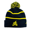 Official - Aguilas Skully Beanie (AC) Hat with Pom Pom