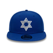 New Era SnapBack Hat with Embroidered Star of David
