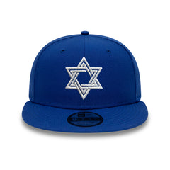 New Era SnapBack Hat with Embroidered Star of David