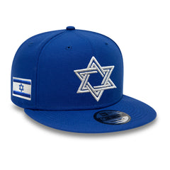 New Era SnapBack Hat with Embroidered Star of David