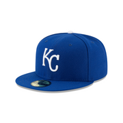 NEW ERA 59FIFTY KANSAS CITY ROYALS GAME AUTHENTIC COLLECTION ON FIELD FITTED HAT