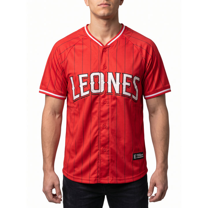 Leones del Escogido Wilson Baseball Jersey 2026-2027 – LIDOM Dominican Winter League Red