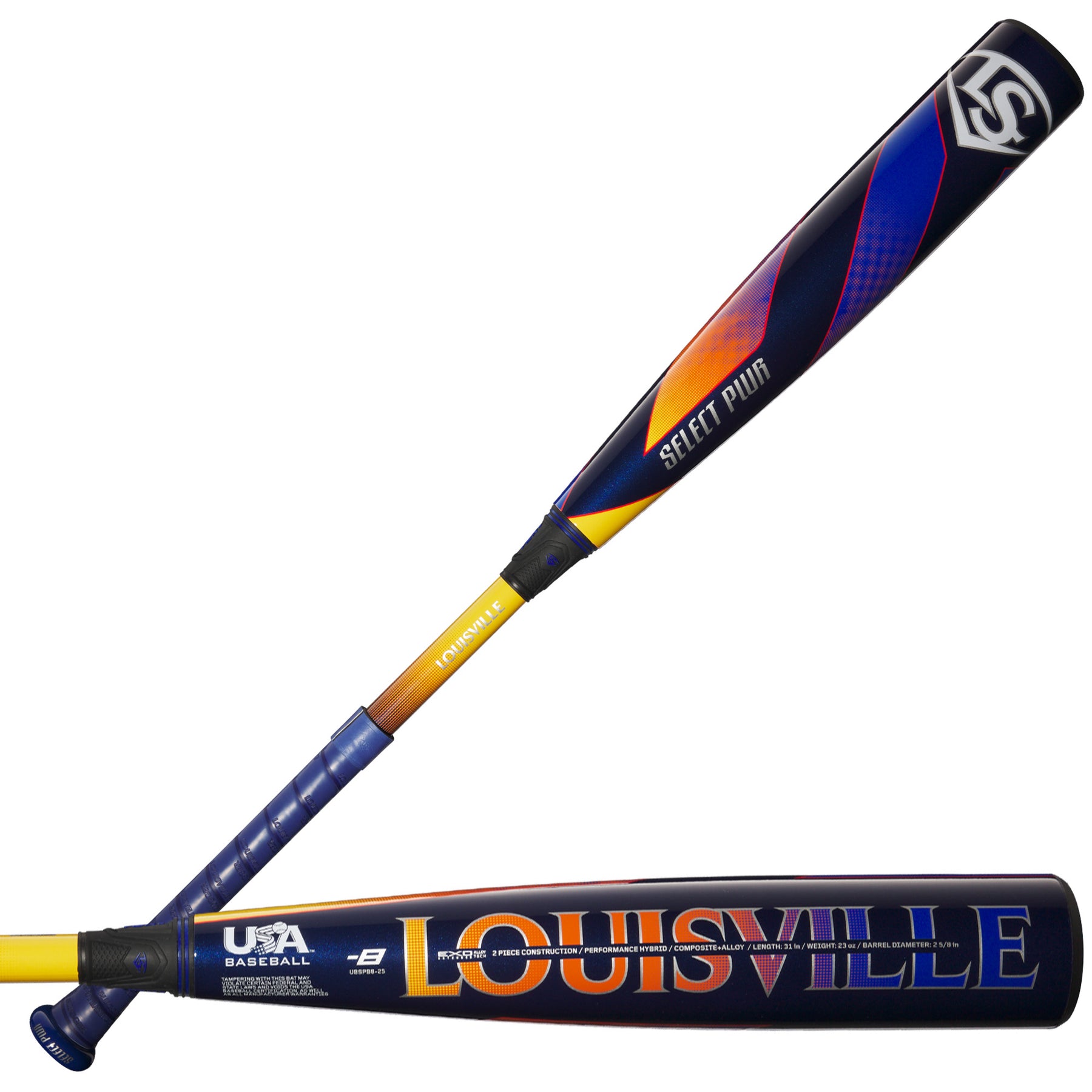 Louisville Slugger 2025 SELECT PWR USA (-5) Baseball Bat - End Louisville Slugger 2025 SELECT PWR USA (-5) Baseball Bat - End