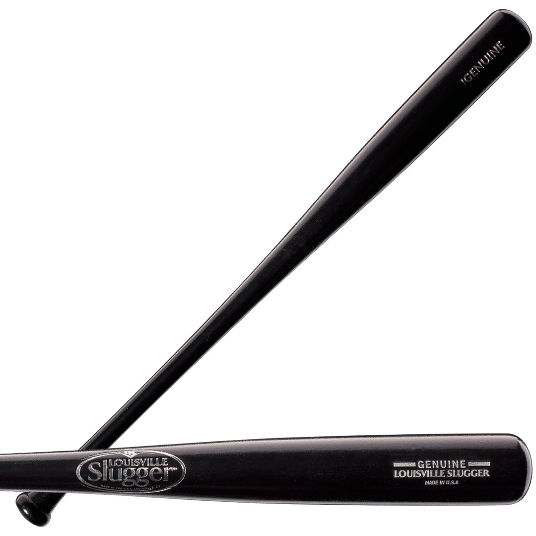 Louisville Slugger Genuine Mix Black - Wood Bat - Balanced