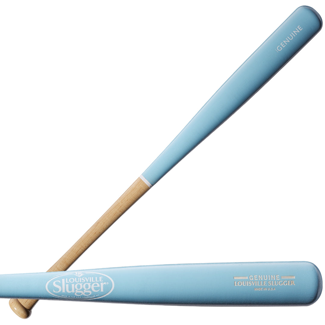 Louisville Slugger Genuine Mix Blue - Wood Bat - Balanced