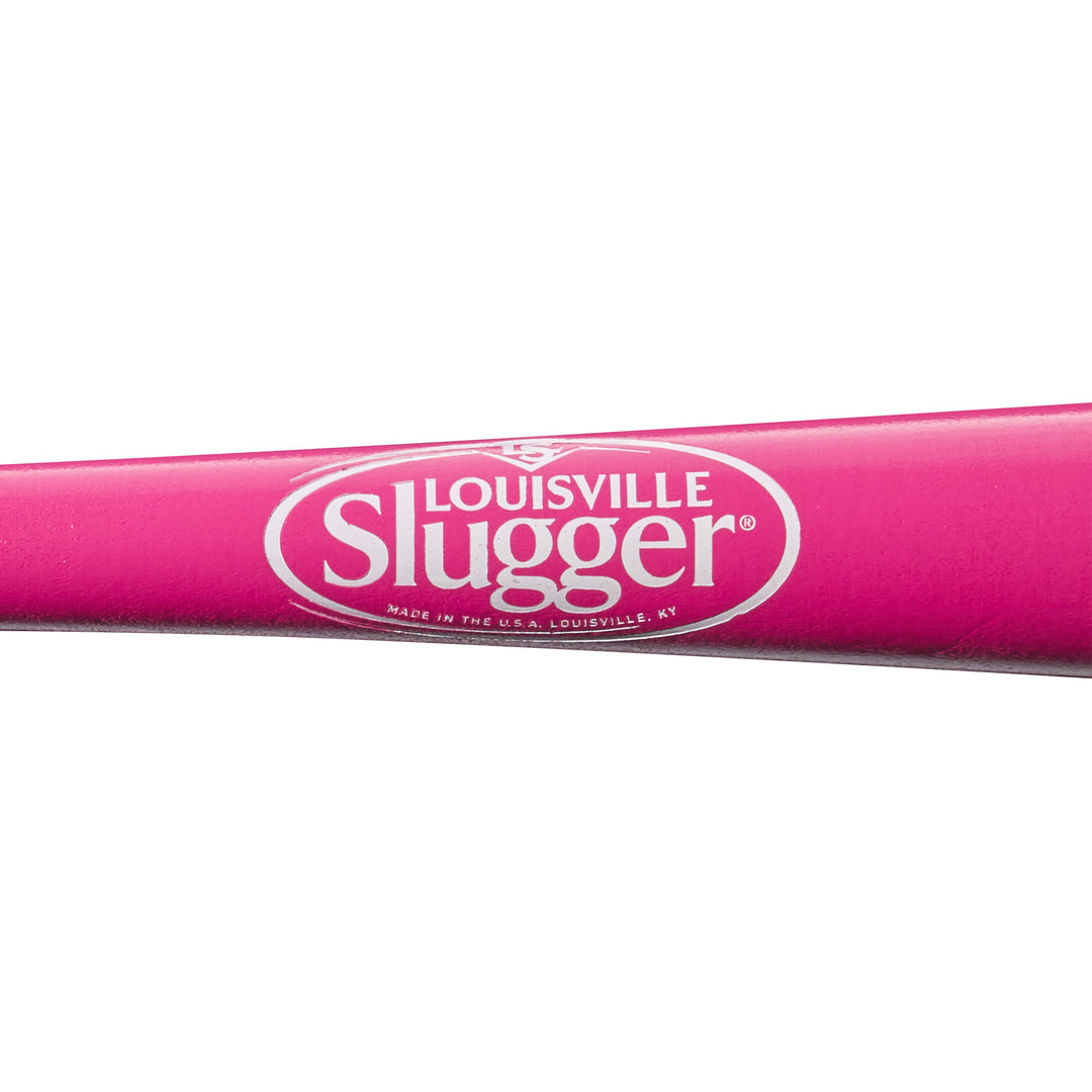 Louisville Slugger Genuine Mix Pink Baseball Bat - Wood Bat - Balanced5