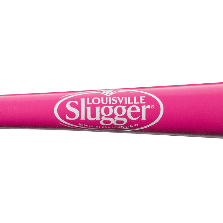 Louisville Slugger Genuine Mix Pink Baseball Bat - Wood Bat - Balanced5