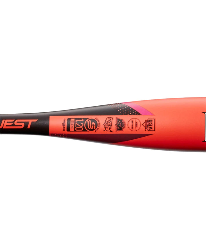 Louisville Slugger QUEST Fastpitch (-12) Bat (WBL2551010)1
