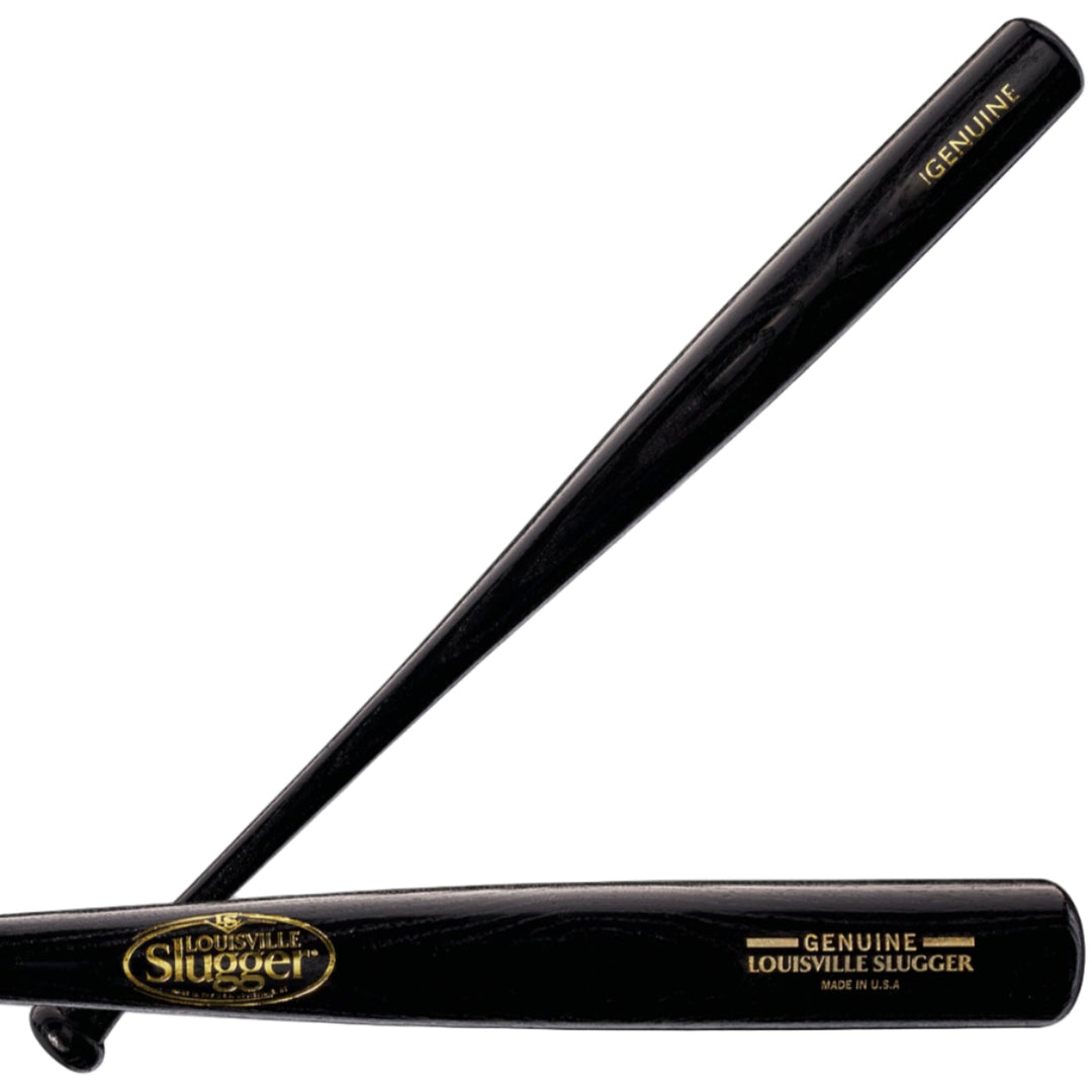 Louisville Slugger YOUTH Genuine Black - Wood Baseball Bat