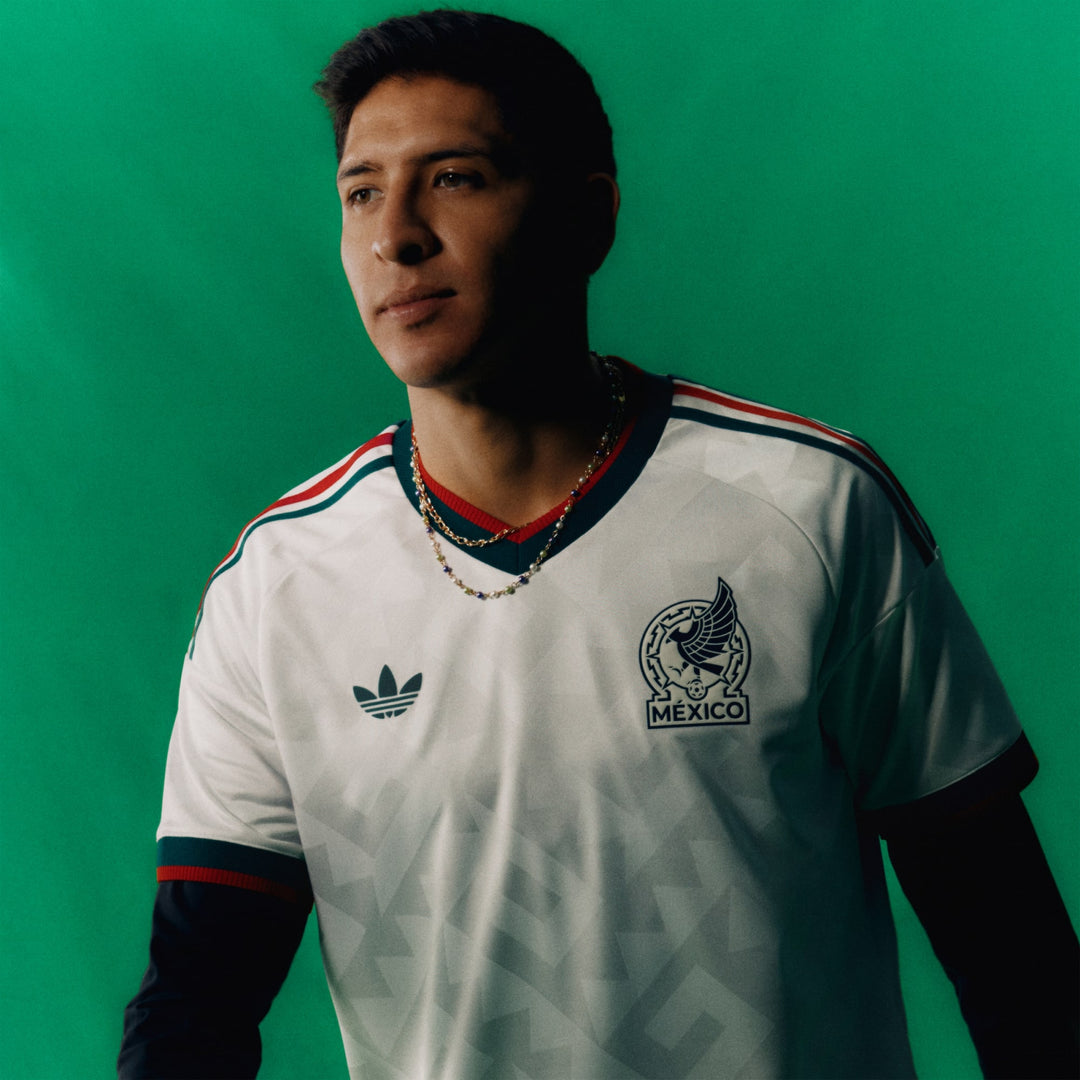 Adidas Mexico 2026 Away Authentic Jersey White – Men’s Soccer Jersey CLIMACOOL+ Slim Fit Premium