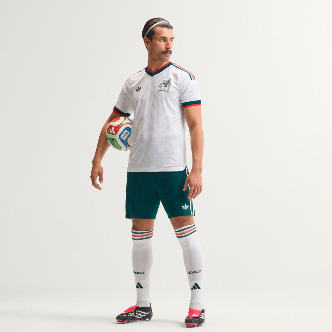 Adidas Mexico 2026 Away Authentic Jersey White – Men’s Soccer Jersey CLIMACOOL+ Slim Fit Premium