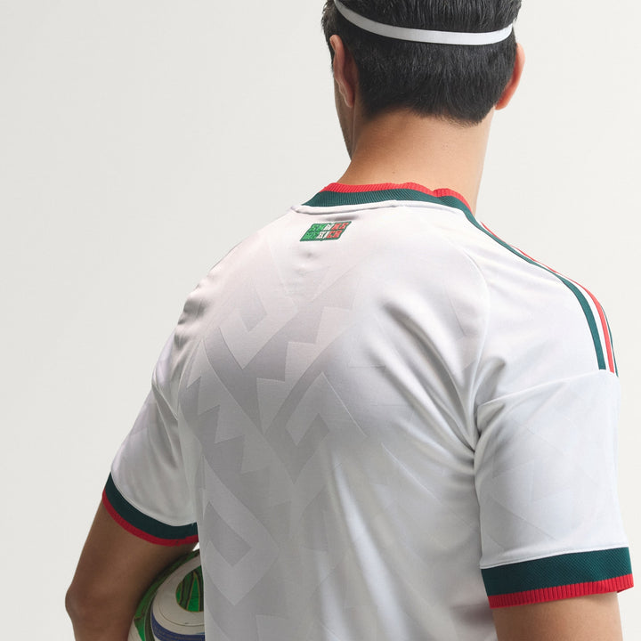Adidas Mexico 2026 Away Authentic Jersey White – Men’s Soccer Jersey CLIMACOOL+ Slim Fit Premium