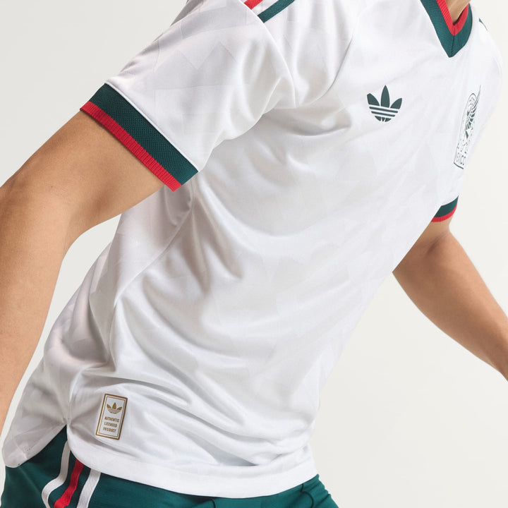 Adidas Mexico 2026 Away Authentic Jersey White – Men’s Soccer Jersey CLIMACOOL+ Slim Fit Premium