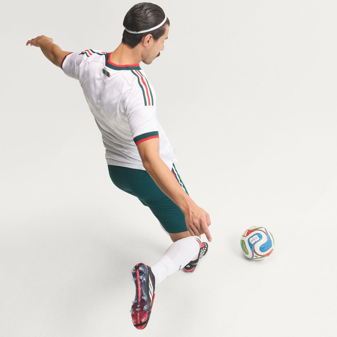 Adidas Mexico 2026 Away Authentic Jersey White – Men’s Soccer Jersey CLIMACOOL+ Slim Fit Premium