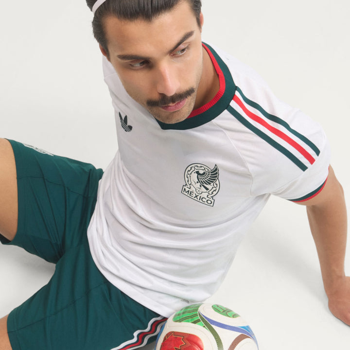 Adidas Mexico 2026 Away Authentic Jersey White – Men’s Soccer Jersey CLIMACOOL+ Slim Fit Premium