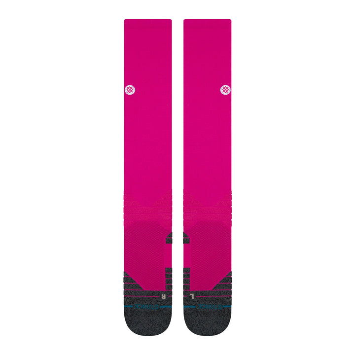 Stance Diamond Pro OTC Baseball Socks | MLB On-Field Over-the-Calf Performance Socks | Pink