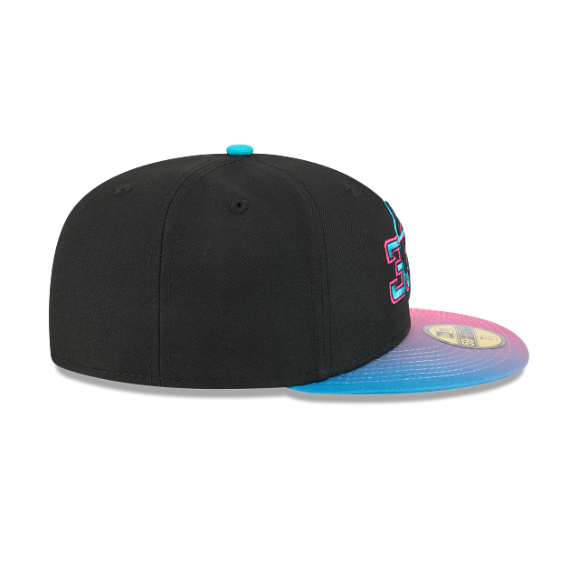 MLB Miami Marlins 2025 City Connect New Era 59FIFTY Fitted Hat