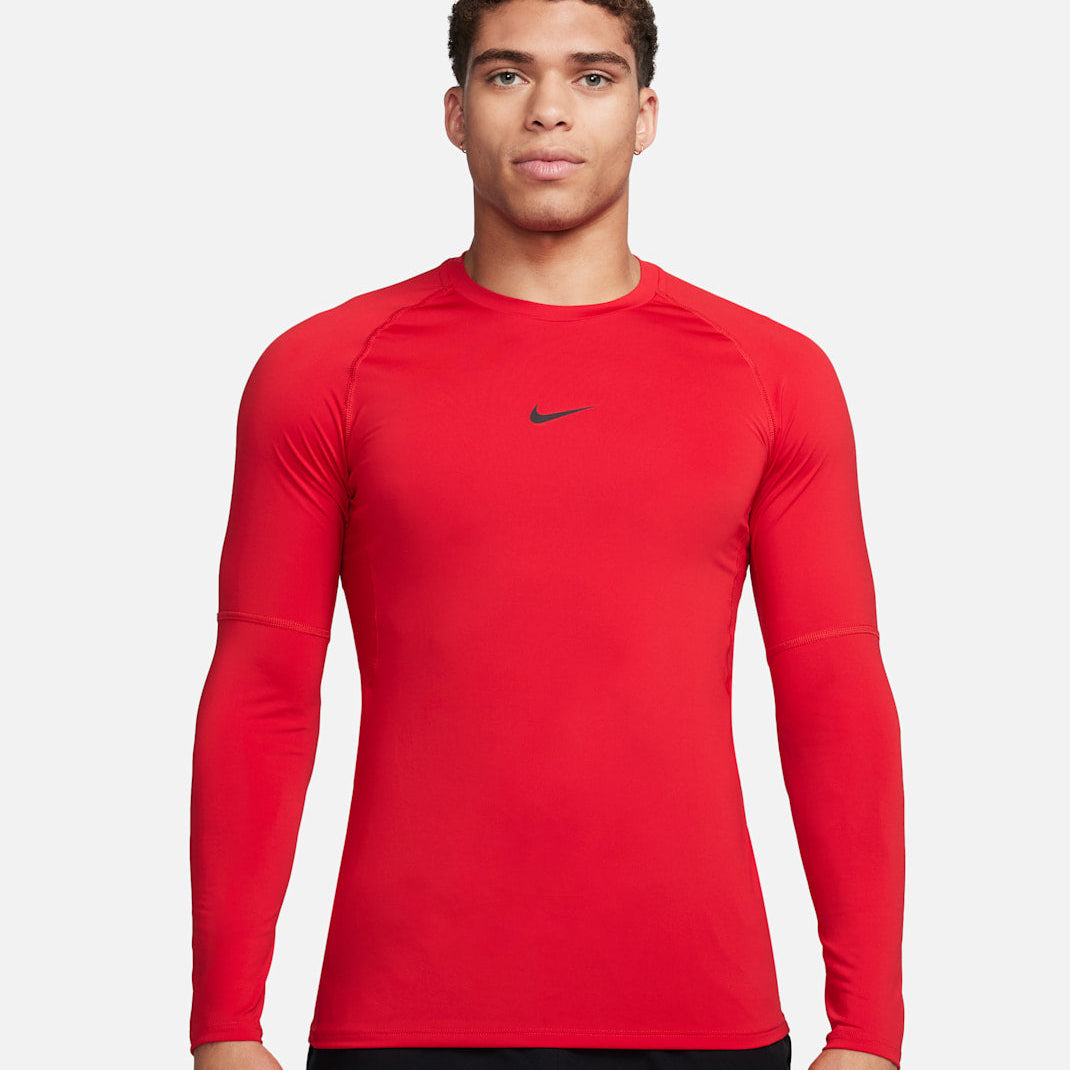 Nike Dri-FIT Men's Slim Long Sleeve Baseball Top - FB7926-010