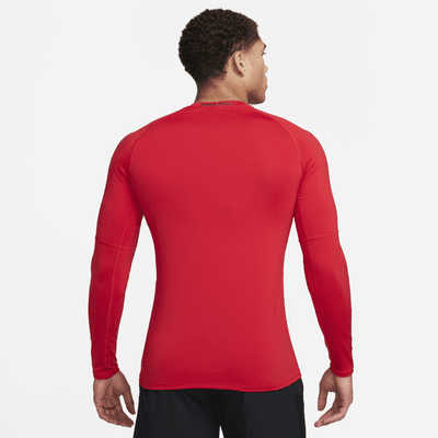 Nike Dri-FIT Men's Slim Long Sleeve Baseball Top - FB7926-010