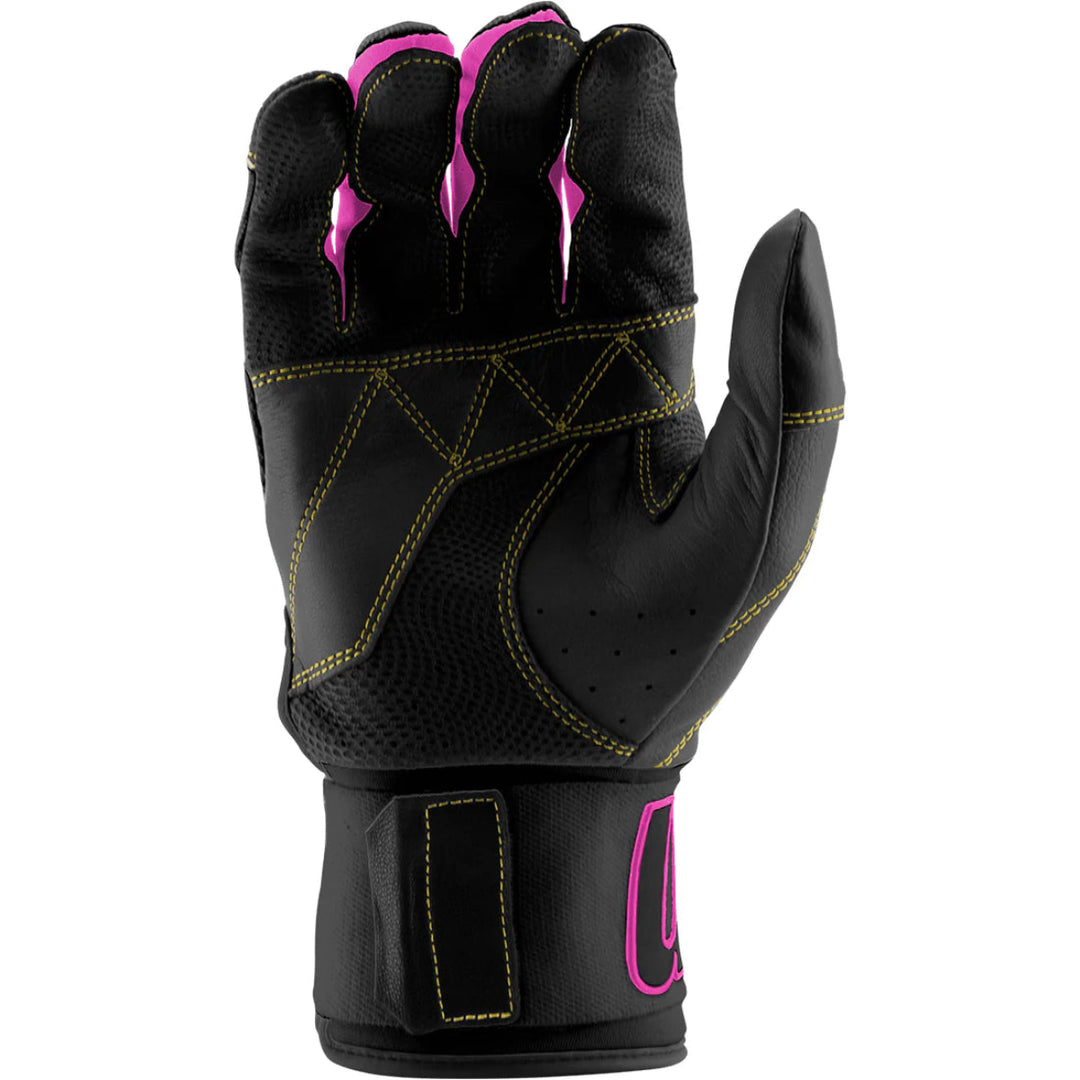 Marucci_BLACKSMITH_V2_Batting_Gloves_MBG2BKSM_Black/Pink1