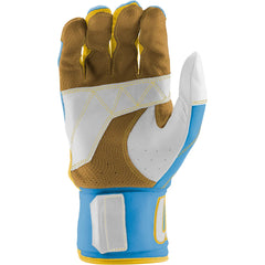 Marucci_BLACKSMITH_V2_Batting_Gloves_MBG2BKSM_Columbia Blue/Yellow1