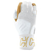 Marucci Blacksmith Full Wrap Batting Gloves V2 - White / White1