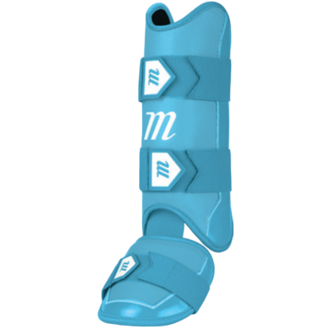 Marucci D-FLX D30 ADULT Leg Guard - Columbia Blue
