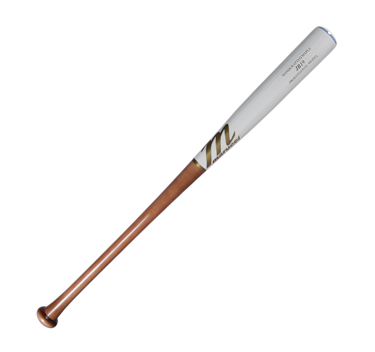 Marucci JB19 Pro Model Wood Bat - Jose Bautista - Maple - White Wash/Walnut - USA Bat Standard