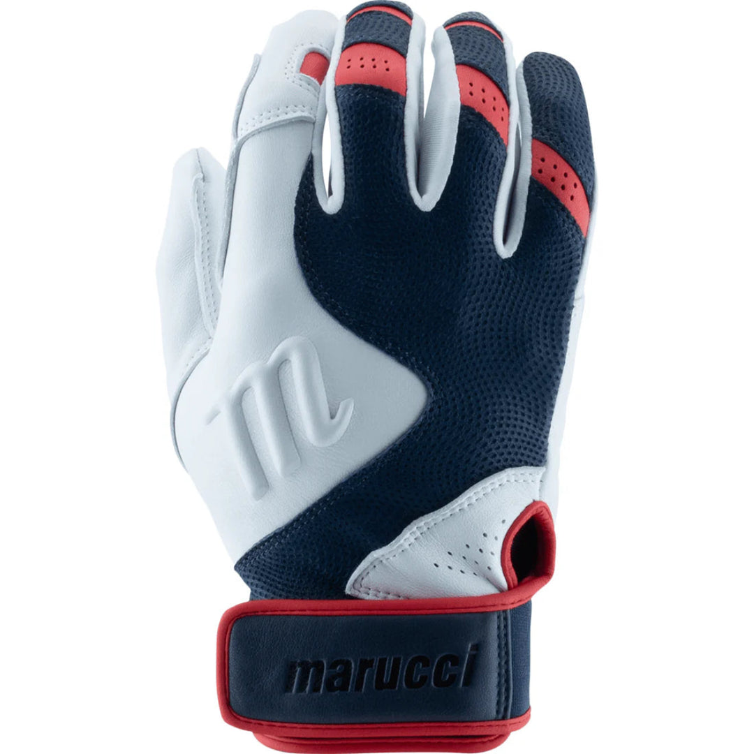 Marucci_LUXE_PRO_Batting_Gloves_MBG2LXP__NavyBlue/White