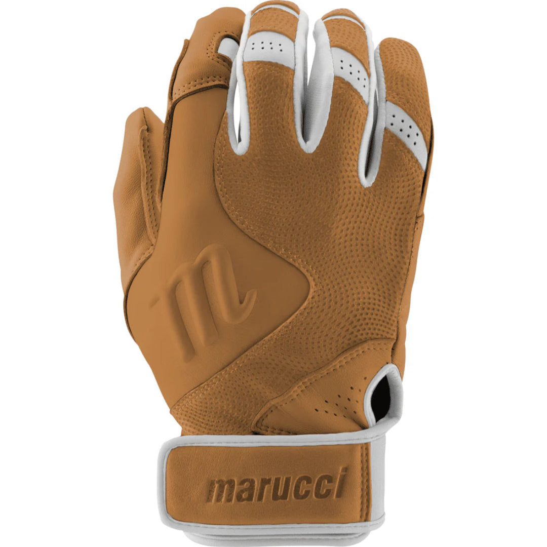 Marucci_LUXE_PRO_Batting_Gloves_MBG2LXP__Tan/White