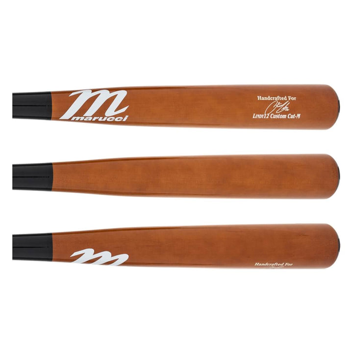 Marucci Lindy12 Custom Cut-M Pro Wood Bat - MVE4LINDY12-BK / HN1
