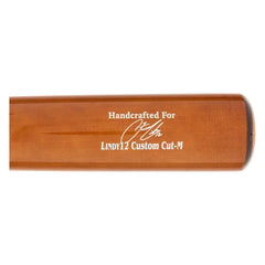 Marucci Lindy12 Custom Cut-M Pro Wood Bat - MVE4LINDY12-BK / HN5