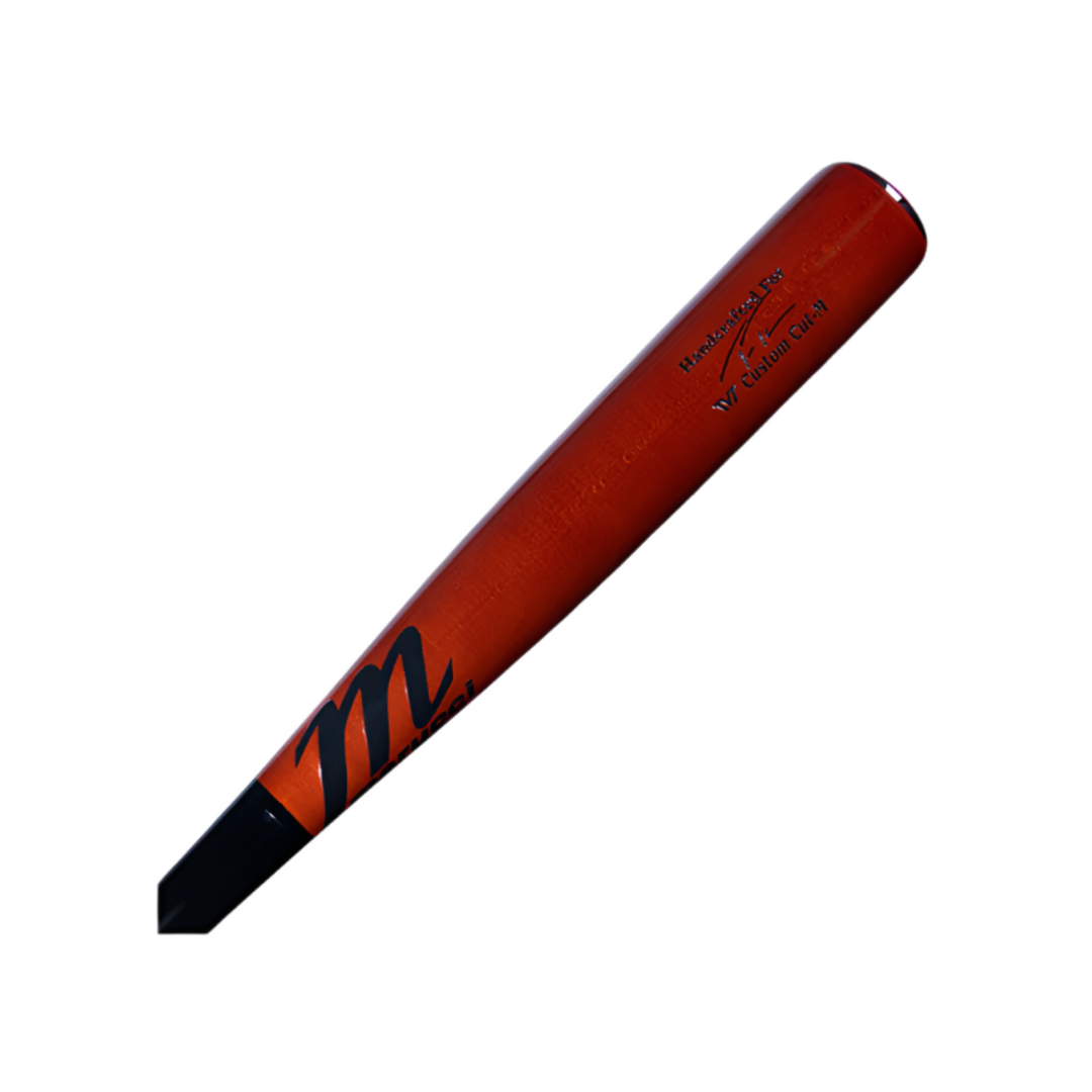 Marucci TVT Pro Exclusive Custom Pro Wood Bat | MVE4TVT - Black / Burnt Orange2