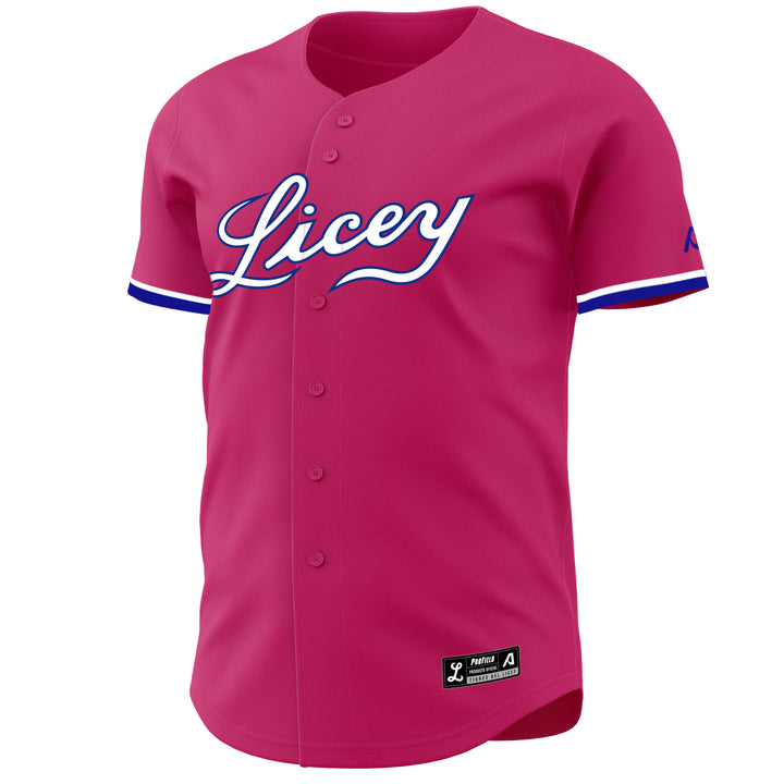 2025-2026 Official Licey Pink Edition Jersey Arrieta - Men's LIDOM Baseball