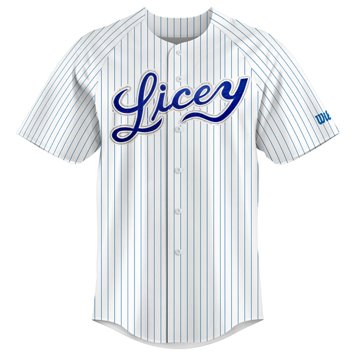 2024 Wilson Licey OFFICIAL Jersey - White-Striped