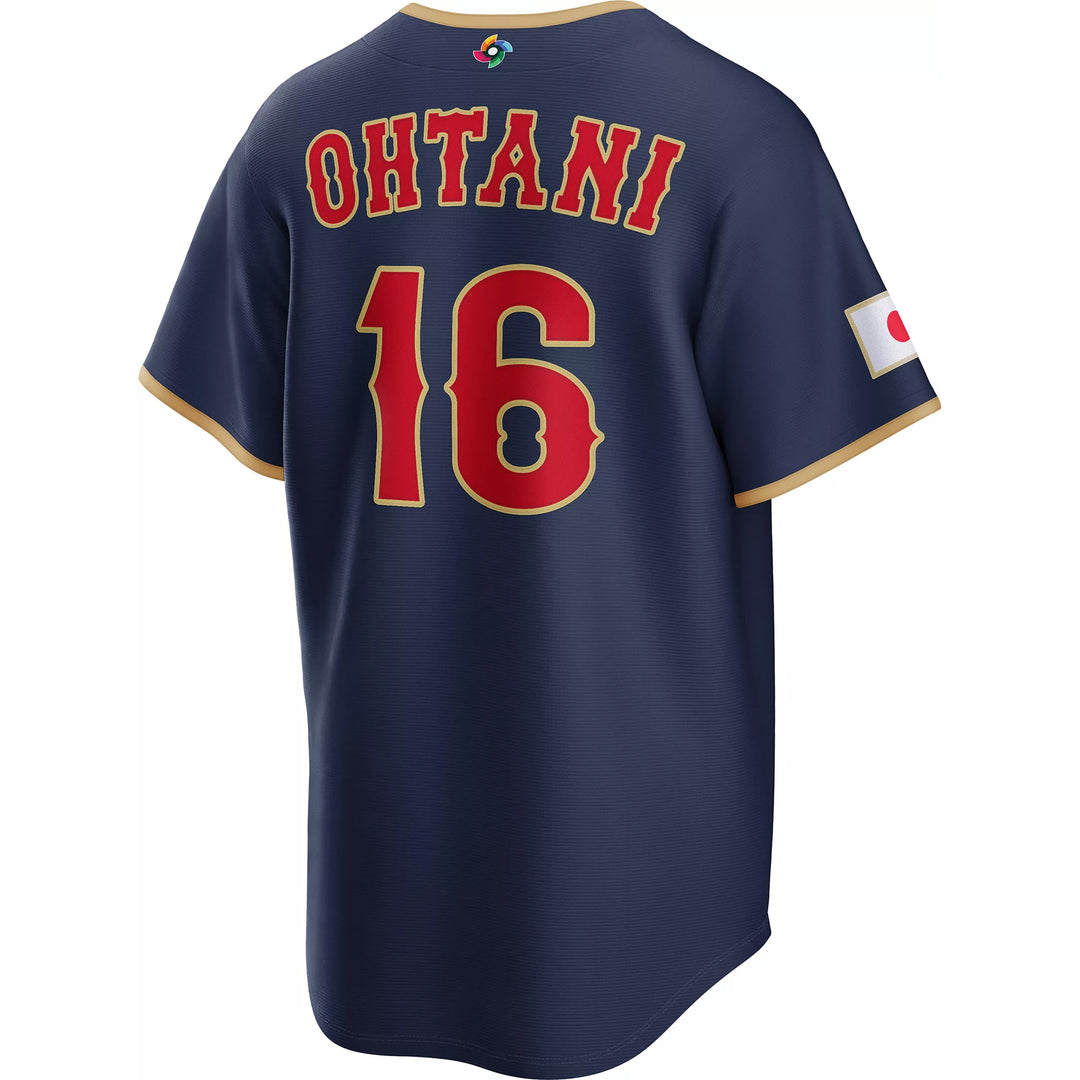 2026 WBC Japan Men's Nike Stadium Jersey – Ohtani 16 - Official Home White Edition