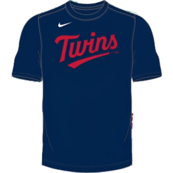Men's Nike Minnesota Twins 23 Navy Blue T-Shirt