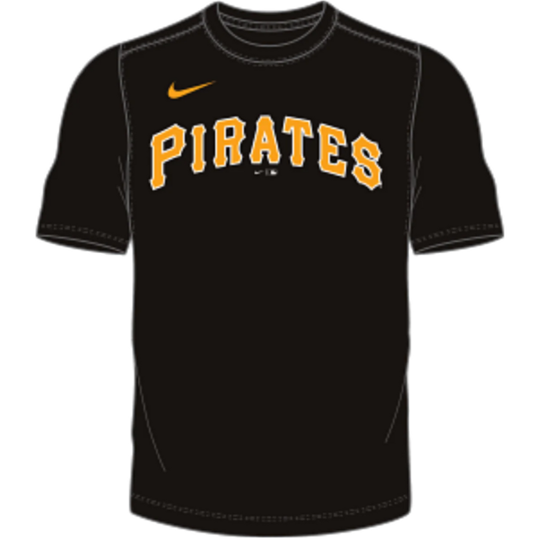 Men's Pittsburg Pirates Nike Institutional S/S Cooperstown Drifit T-Shirt