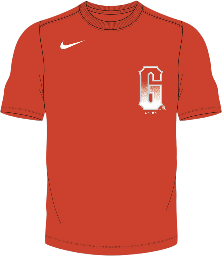 Men's San Francisco Giants Nike Institutional City Drifit T-Shirt