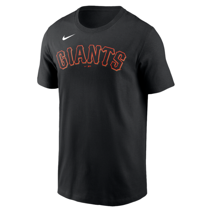 Men's San Francisco Giants Nike Institutional Wordmark Drifit T-Shirt1